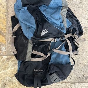 REI Rising Star Men's Backpack in Blue and Black